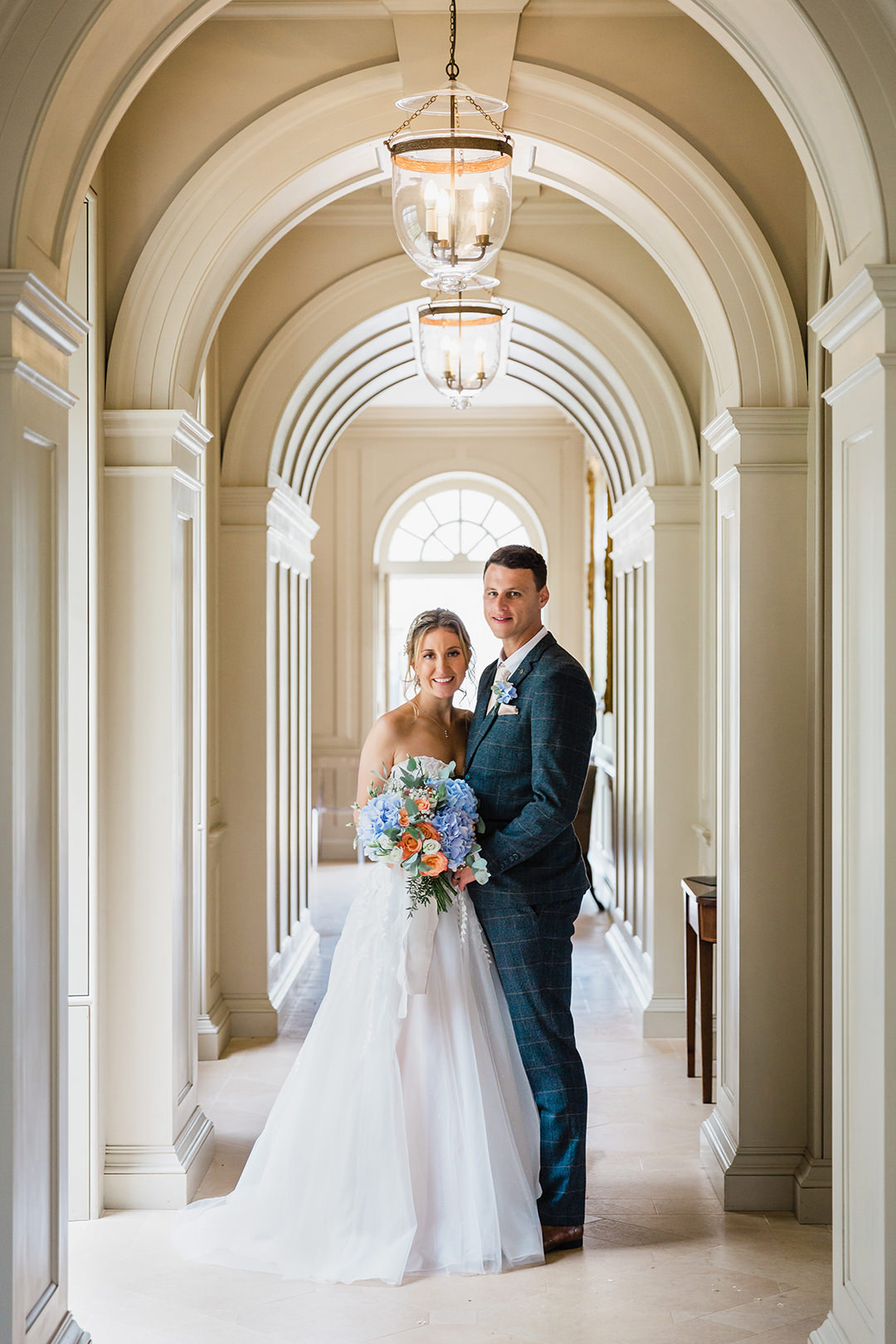 Bride Groom Award Winning Portrait Shilstone House Devon Wedding Photography